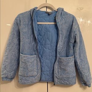 Lucky Brand Kids Light Blue Quilted Puffer Jacket